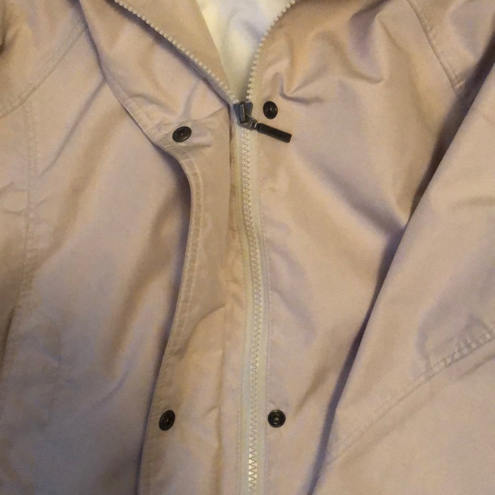 Cream Rain Jacket - Picture 4 of 4